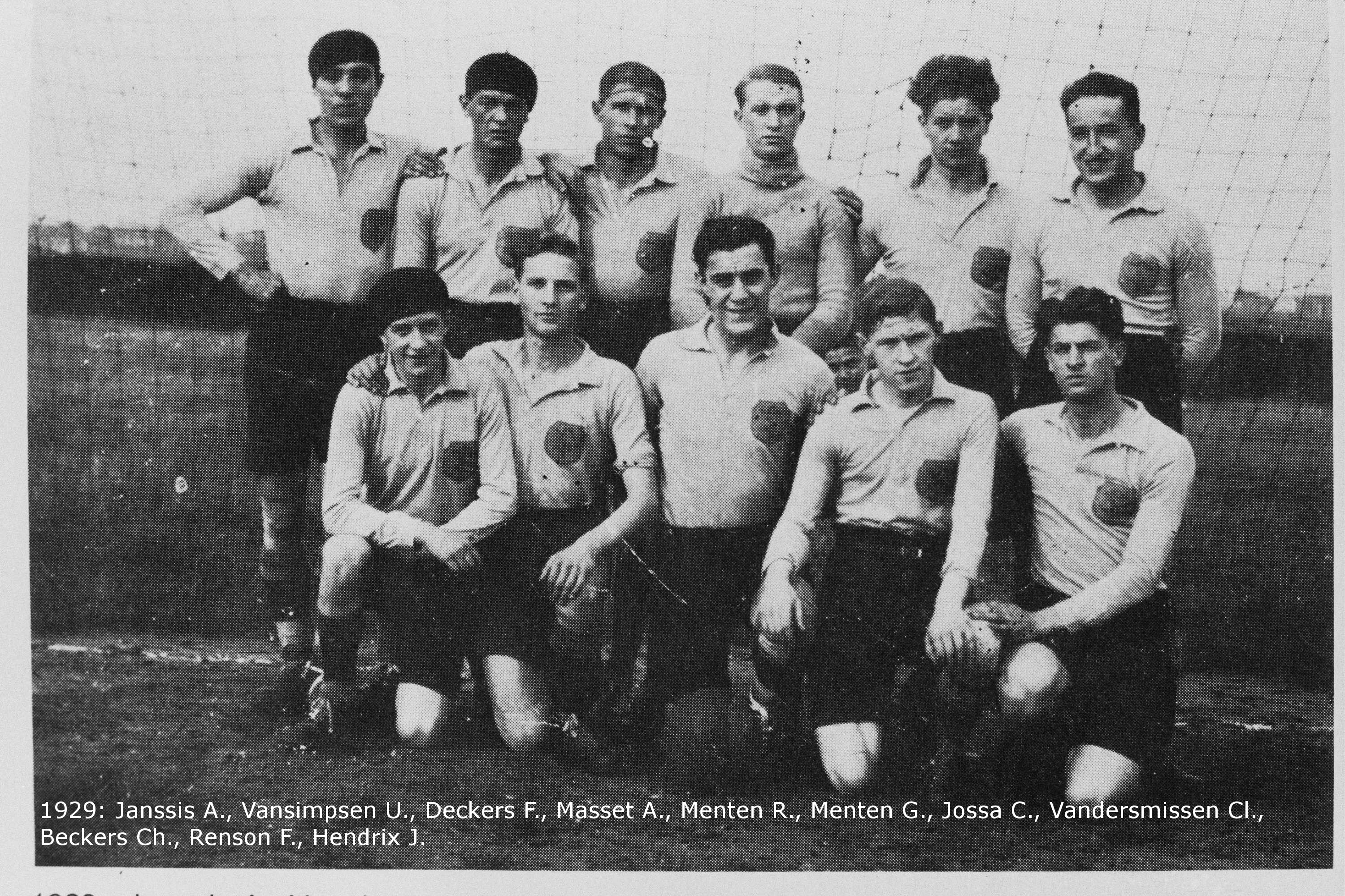 STVV 1929, kampioen 1e provinciale (bron boek 50j STVV)