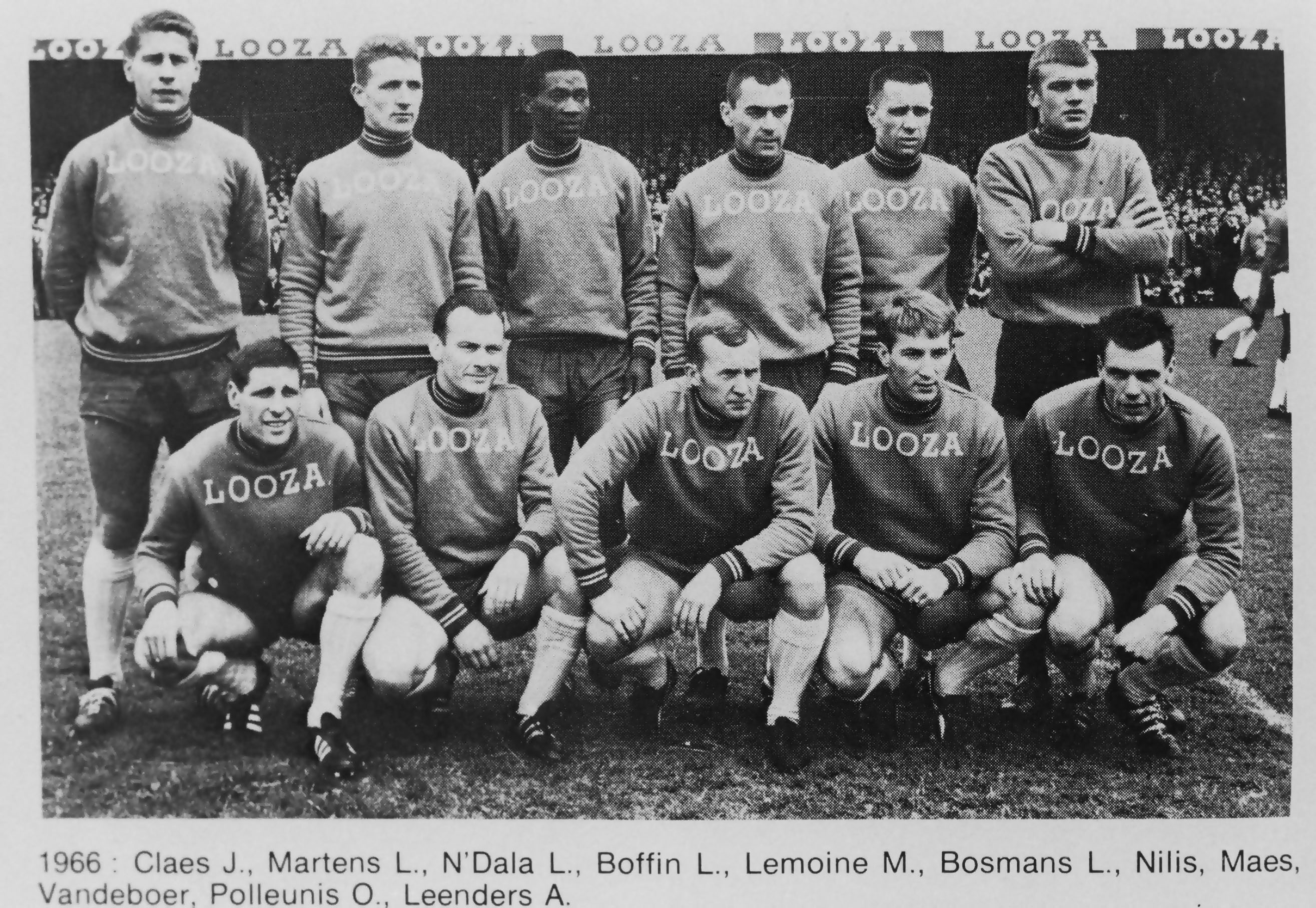 STVV 1966  Vice Kampioen in Eerste klasse (bron Eddy Kellens en archief STVV)
